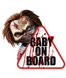 Baby ombord - Chuckey klistermärken