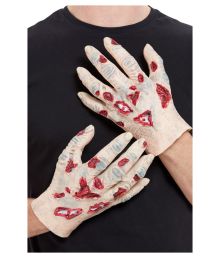Zombie-händer i latex