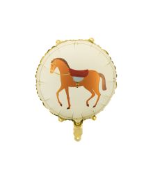Folieballong med häst, 35 cm