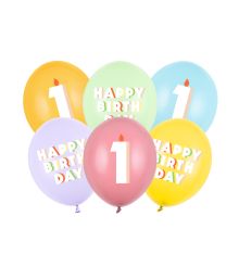 Ballongbukett Happy Birthday, 1 år