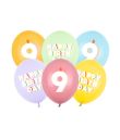 Ballongbukett Happy Birthday, 9 år