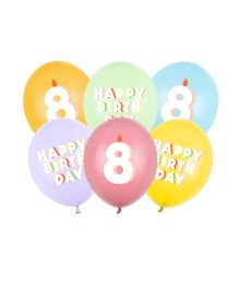 Ballongbukett Happy Birthday, 8 år