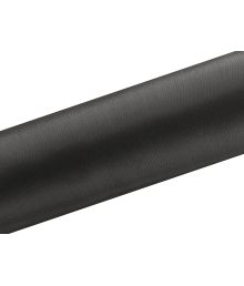 Svart satinrulle 0,16 x 9 meter
