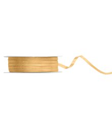 Ljust honungsfärgat satinband, 3 mm