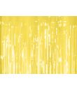 Ljusgul foliegardin, 100 x 200 cm