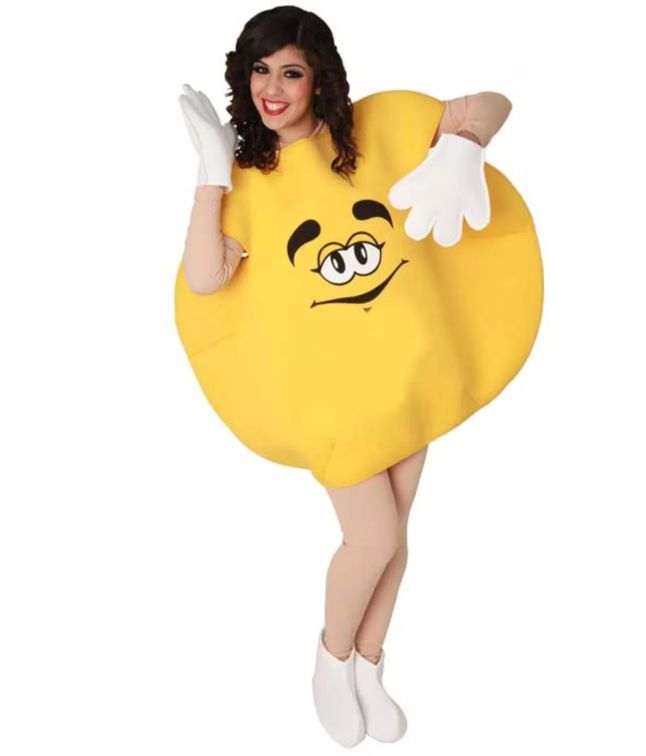 M&M gul voksen