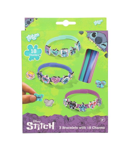 Stitch armbånd m. vedhæng 