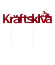 Kräftskiva cake topper 