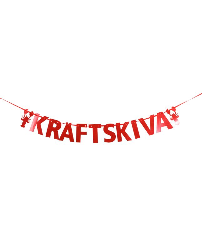 kräftskiva banner 200cm
