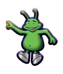 Folieballon Sød Alien 