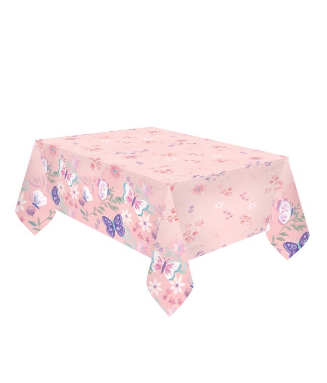 sommerfugl papirdug 120 x 180 cm