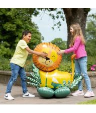 Sød løve folieballon Supershape 