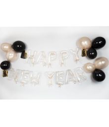 Happy New Year ballon sæt