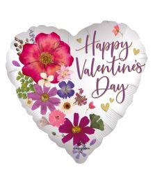 Folieballon Happy Valentines hjerte
