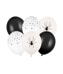 Spindel-ballongbukett, 6 st