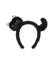 Diadem med svart katt