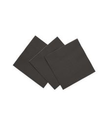Sort servietter 24x24 cm 