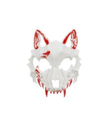 Mask med blodig vargskalle
