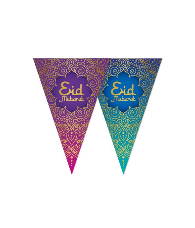 Eid Mubarak guirlande 6 m.