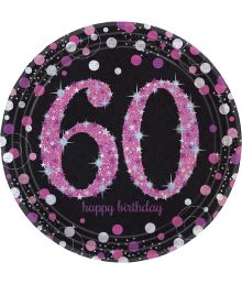 Tallkerner Pink Sparkling 60år