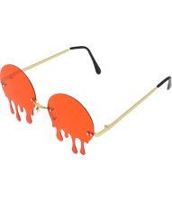 Bloddryppende briller