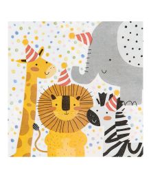 Safari servietter 33x33 cm