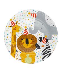 Tallerkner safari 23 cm. 8 stk
