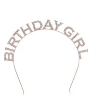 Birthday girl metal diadem