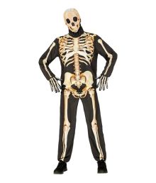 Skelett maskeraddräkt