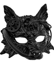 Steampunk vargmask