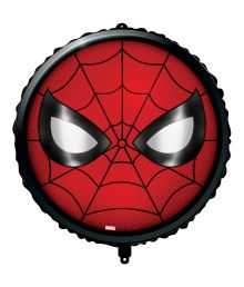 Folieballon Spiderman ansigt 46 cm