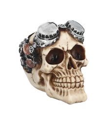 Steampunk dödskalle