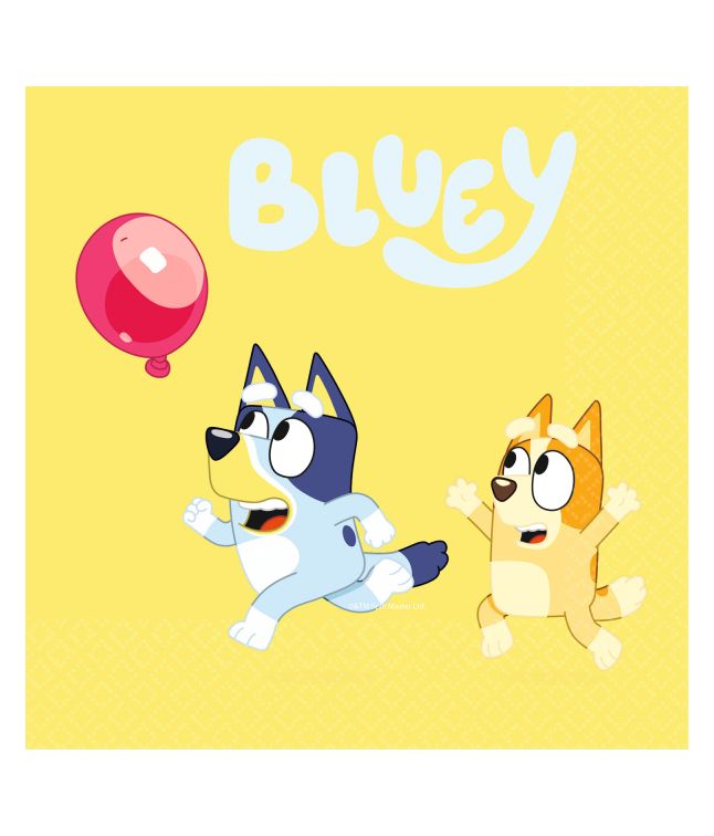 Bluey servietter 