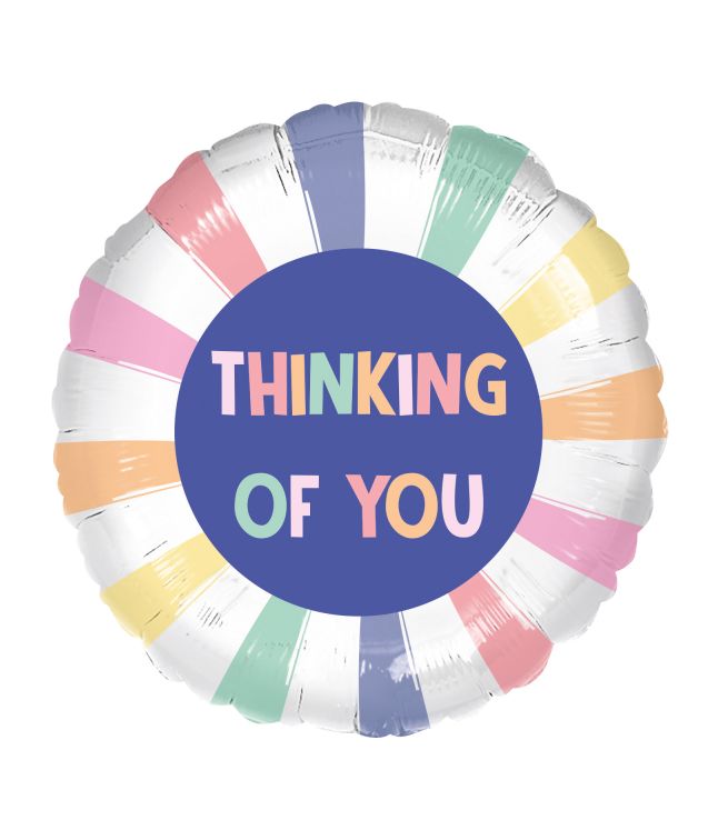 Folie ballon Thinking of you