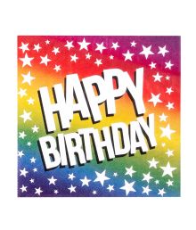 Servetter HAPPY BIRTHDAY, 20 st