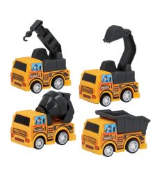 Små byggfordon, 4 delar