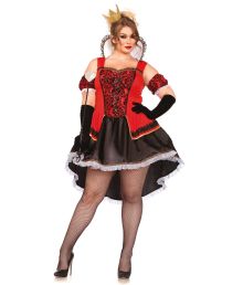 Royally sexy Queen maskeraddräkt, Plus