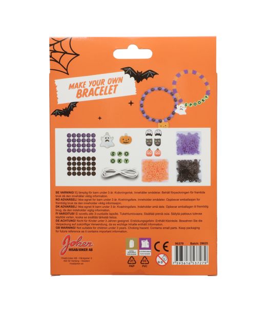 DIY halloween armbånd
