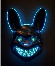 Killer Rabbit, blått LED-ljus