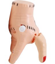 Gående hånd, optrækkelige 8 cm