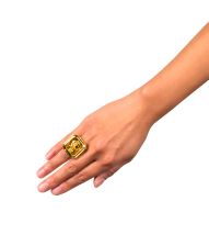 Guld Dollarring
