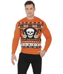 Halloween Boo bluse L 52-54