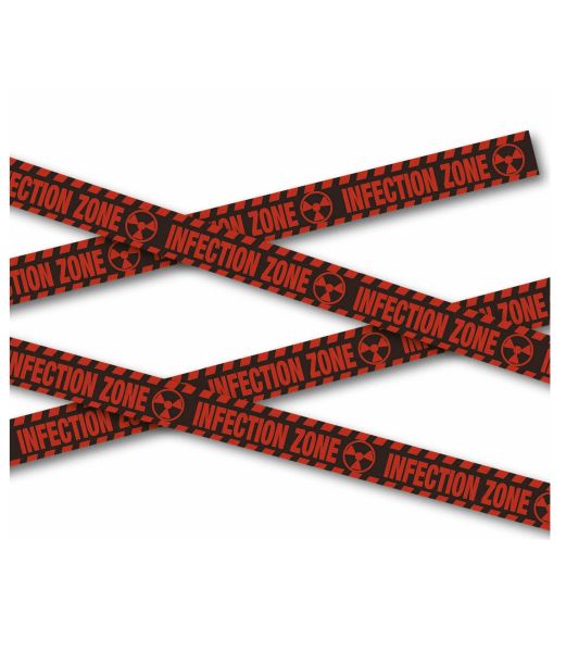 Afspærringsbånd Infection Zone 6 m