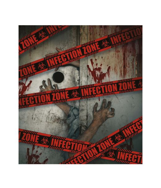 Afspærringsbånd Infection Zone 6 m