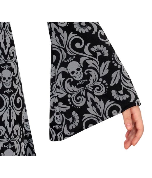 Black hooded wich 7-9 år