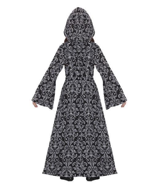 Black hooded wich 7-9 år
