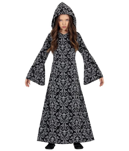 Black hooded wich 7-9 år