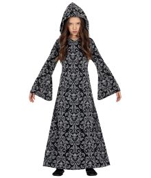 Black hooded wich 7-9 år