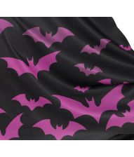 Purple bat poncho 7-9 år