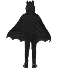 Purple bat poncho 7-9 år